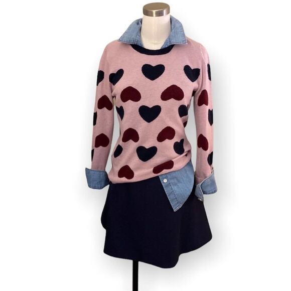 J.Crew Lavender Heartbreaker sweater Size S Small wonderful Condition - Picture 3 of 5